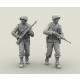 1/35 US Infantry Officer and Infantryman (2 figures)