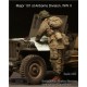 1/35 WWII Major 101st Airborne Division (w/map)