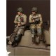 1/35 1 Lieutenant & Sergeant 101st Airborne Division for Sherman (2 figures)
