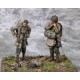 1/35 1 Lieutenant and US Army Airborne, D-Days 1944 (2 figures)