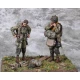 1/35 1 Lieutenant and US Army Airborne, D-Days 1944 (2 figures)
