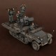 1/35 SdKfz.10/4 fur 2cm FlaK 30 Crew for Dragon kit #6739 (5 figures)