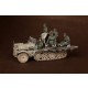 1/35 SdKfz.10/5 fur 2cm FlaK 30 Crew for Dragon Kit #6676 (5 figures)