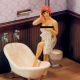 1/35 Bathing Girl and Bath Room