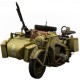 1/16 Zundapp KS-750 with Sidecar Resin kit