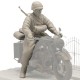 1/16 German Motorcycle Trooper 1