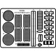 1/35 Panzer G Etched Detail Parts for Tamiya kits