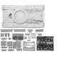 1/35 US M60A1/A3 Upper Hull Conversion Set