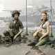 1/16 IDF Female Tank Crew (2 Figures)