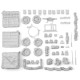 1/35 WWII US 2.5T 6x6 Cargo Truck Accessory Set