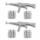 1/16 WWII German Sturmgewehr 44x2 set