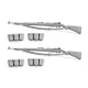 1/16 WWII German Kar98kx2set