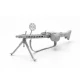1/16 WWII German Machine Gun MG42 w/Anti-aircraft Ring Sight