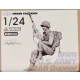 1/24 WWII US Army Bar Gunner (3D printed model kit)