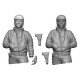 1/35 WWII US Army M4A3E8 Operator and Driver (3D printed kit)