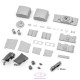 1/16 WWII German Tiger I Initial Production Early 1943 Conversion set for Andy's Hobby
