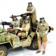 1/16 WWII British SAS 1/4 Ton Patrol Car Crews (4 figures)