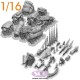 1/16 WWII German Sd.Kfz.250/1 Detail-up set for Daswerk kit