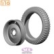 1/16 WWII German Sd.kfz.250/1 Spare Tyre and Wheel Rim