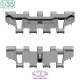 1/35 Merkava Mk.3 BAZ/D Tracks for Meng kit
