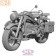 1/24 WWII German Motorcycle KS750