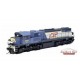 HO Scale 12mm Queensland Rail High Nose QR Blue #2400 Locomotives 1977-89 w/Sound