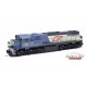 HO Scale 16.5mm Queensland Rail High Nose QR Blue #2410 Locomotives 1977-90 w/Sound