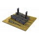 HO Scale Australian Countryside Stock Race (L 19.5cm x W 18.5cm x H 8cm)