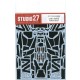 Carbon Decal for 1/20 Ferrari F2012 (for Fujimi kit #091426)