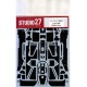 1/20 Lotus 99T Carbon Decal for Tamiya 20057 kit