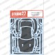 1/24 GT-R (R35) Carbon Decal for Tamiya #24300