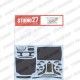 1/24 Civic EG6 Dress Up Carbon Decal for Hasegawa kits