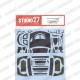 1/24 LANCER Evolution VI Carbon Decal for Tamiya kits
