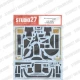 1/24 Mazda 787B Carbon Decal for Tamiya kits