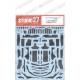 1/24 Ford GT Carbon Decal for Tamiya kits