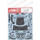 1/24 GR Supra Custom Dress Up Carbon Decal for Tamiya kit
