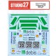1/24 Mercedes-Benz 190E DEBIS #20 DTM 1991 Decals for Fujimi 125718 kit