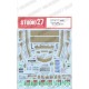 1/24 911 RSR #91/#92 LM 2019 Detail parts for NuNu kit