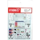 1/24 Ford Focus RS Flag/RS New Zealand and Great Britain #17 2001 Decals