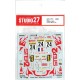1/24 Toyota Corolla WRC "STEP2" Monte 2002 Decals