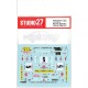 1/24 FIAT 131 Factory Colour OLIO FIAT Tour de Course 1977 Decals