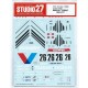 1/24 BMW M3 "TAISAN" JTC 1992 Decals