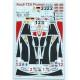 1/24 Audi R10 LM 2007 / ALMS 2007 Decals for Revell kit