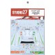 1/24 Ferrari 458 "LUXURY Racing" #58/59 Le Mans (LM) 2012 Decals for Fujimi #123912 kit