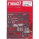 Detail-up parts for 1/24 Minolta Toyota 88C-V for Tamiya kit