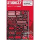 Detail-up parts for 1/24 Subaru Impreza WRX STI GRB for Aoshima kit