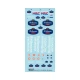 1/12 NSR500 WGP500 1989 Option Decal for Hasegawa kits