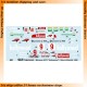 Decals for 1/24 McLaren F1-GTR #9 "Hollywood" 4Hours Brasilia 1996 (Short Tail)