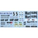 1/24 5 Turbo #5 Rakkye Du Var (1982) Decal for Tamiya kit