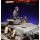 1/35 German Tank Crew for Panzer IV 1939-1945 (3 figures)